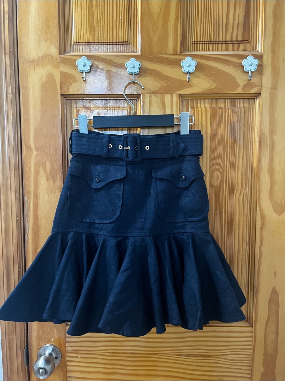 Zimmermann Utility Mini Skirt